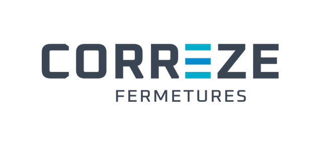Logo Corrèze Fermetures — partenaire Quali Rénov Limoges Logo officiel Corrèze Fermetures
